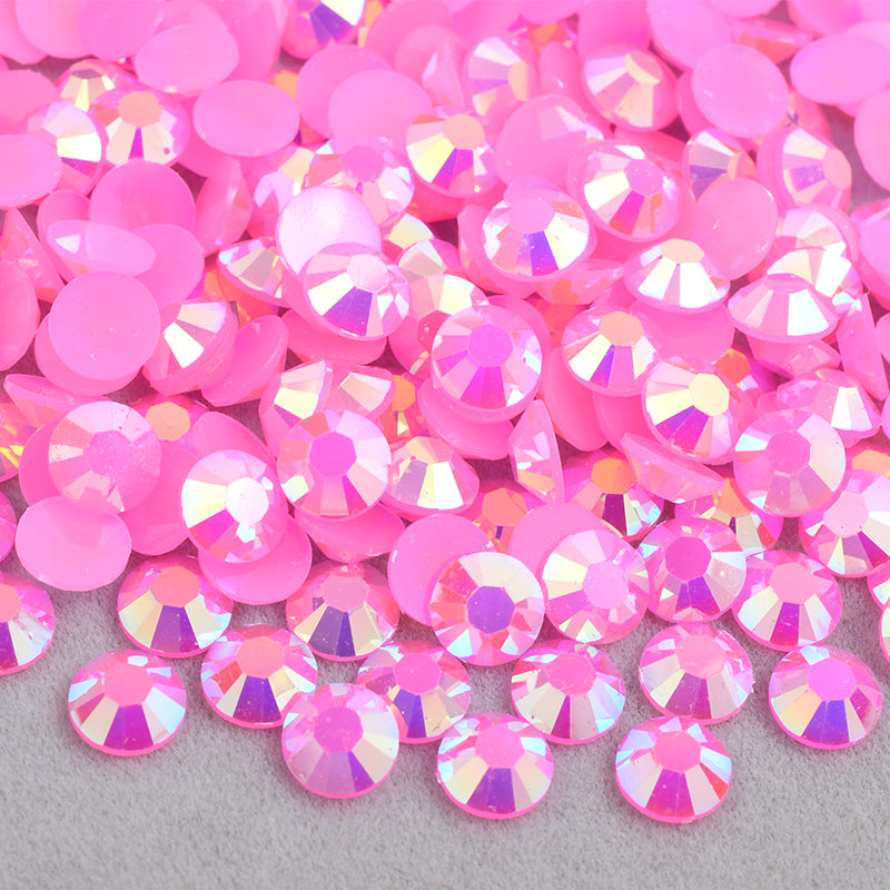 3mm Grams' Glitter House Pink Jelly Rhinestones