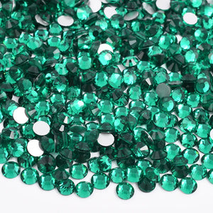 Emerald Glass Rhinestones