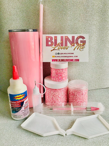 Pink Jelly Tumbler Kit
